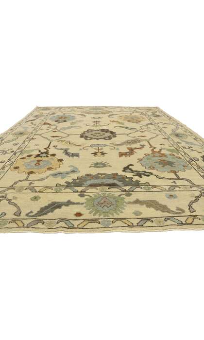 9 x 11 Turkish Oushak Rug 52919