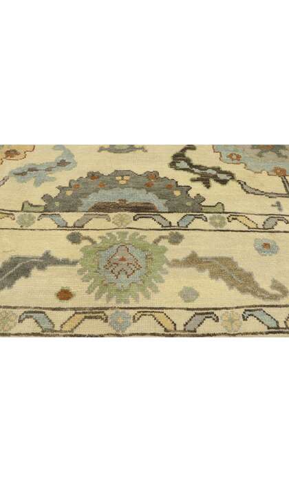 9 x 11 Turkish Oushak Rug 52919