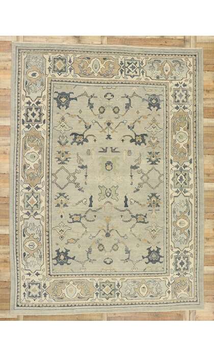 9 x 13 Turkish Oushak Rug 52939