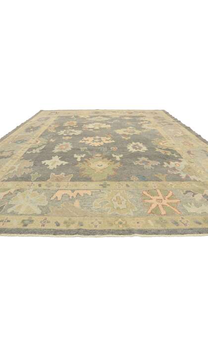9 x 12 Colorful Oushak Rug 52944