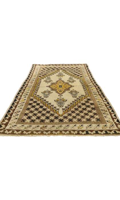3 x 6 Vintage Oushak Rug 72261