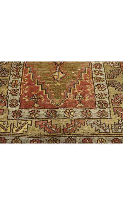 4 x 7 Vintage Turkish Oushak Rug 73601