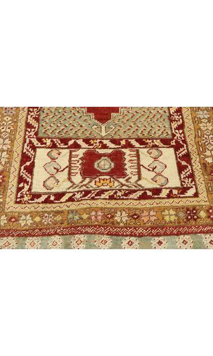3 x 6 Vintage Oushak Rug 73644