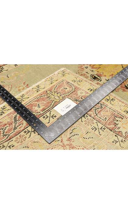 3 x 6 Antique Turkish Oushak Rug 73785