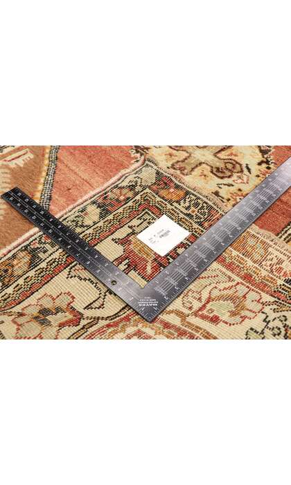 4 x 7 Vintage Turkish Oushak Rug 73864