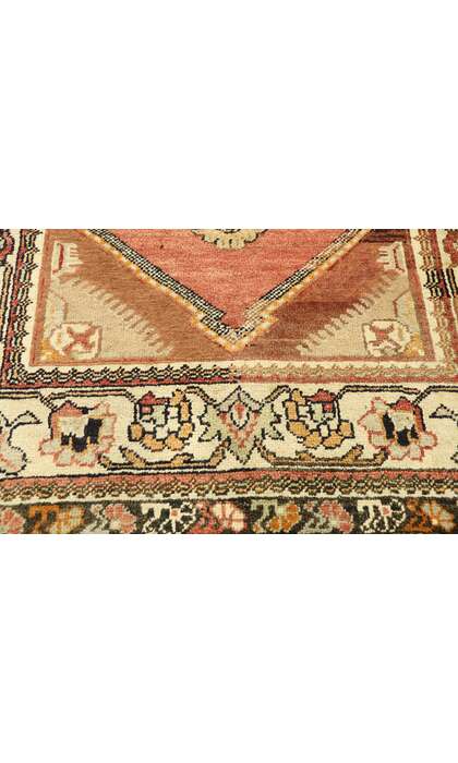 4 x 7 Vintage Turkish Oushak Rug 73864