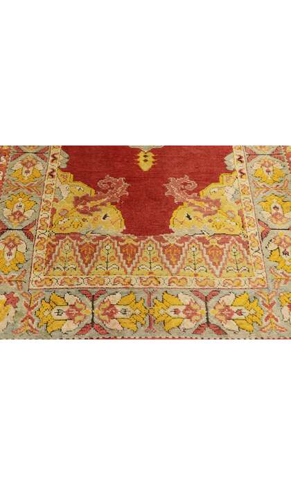 3 x 6 Vintage Oushak Rug 73867