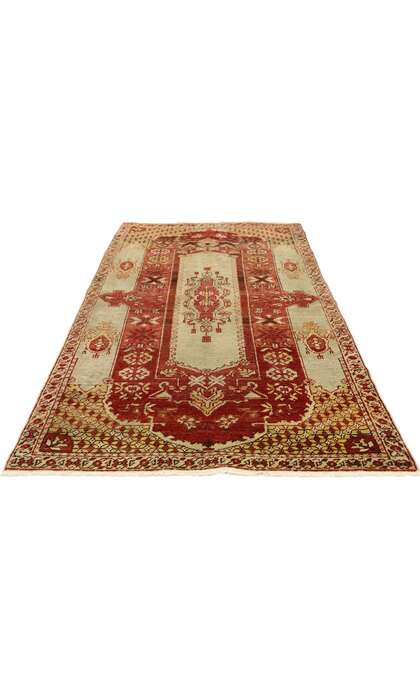 3 x 6 Antique Oushak Rug 74047