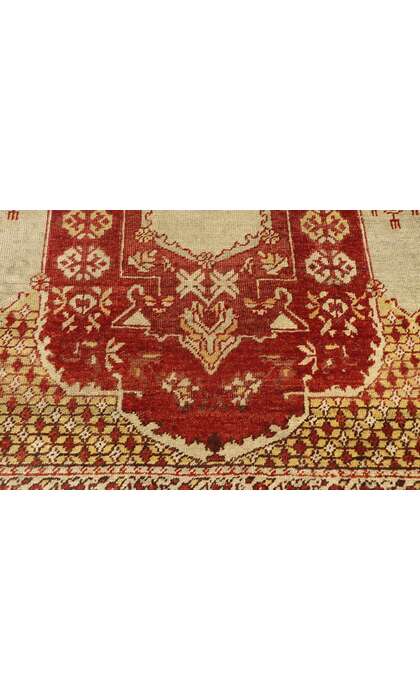 3 x 6 Antique Oushak Rug 74047