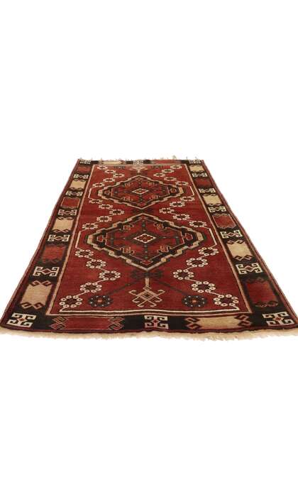 3 x 7 Vintage Oushak Rug 74500