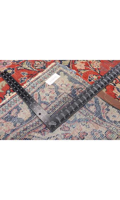 4 x 6 Antique Persian Mahal Rug 76866