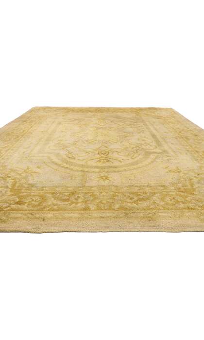 9 x 12 Antique Aubusson Rug 77421