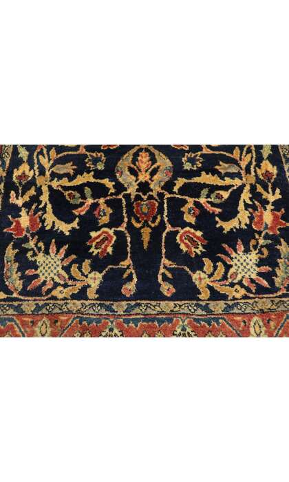 2 x 3 Antique Persian Sarouk Mohajeran 77424