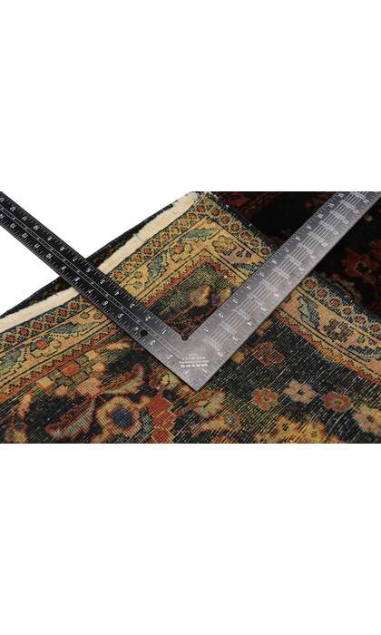 2 x 3 Antique Persian Sarouk Mohajeran 77425