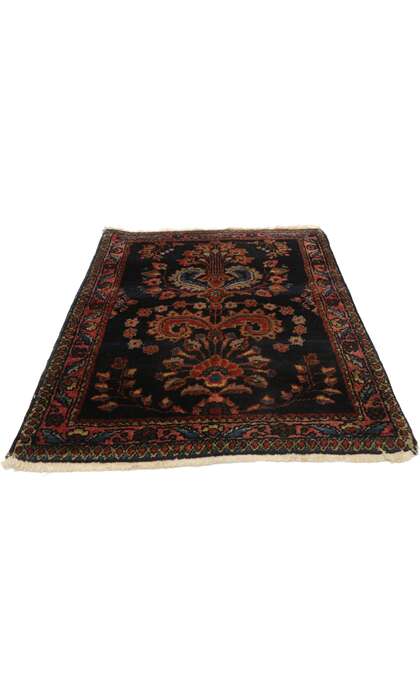 2 x 3 Antique Persian Sarouk Mohajeran 77425