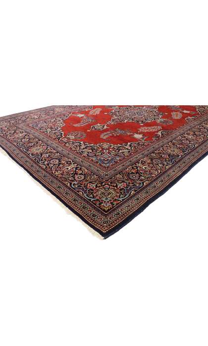 5 x 7 Vintage Kashan Rug 77427