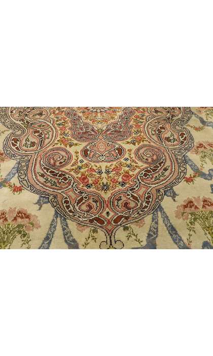 15 x 19 Antique Turkish Hereke Rug 77433