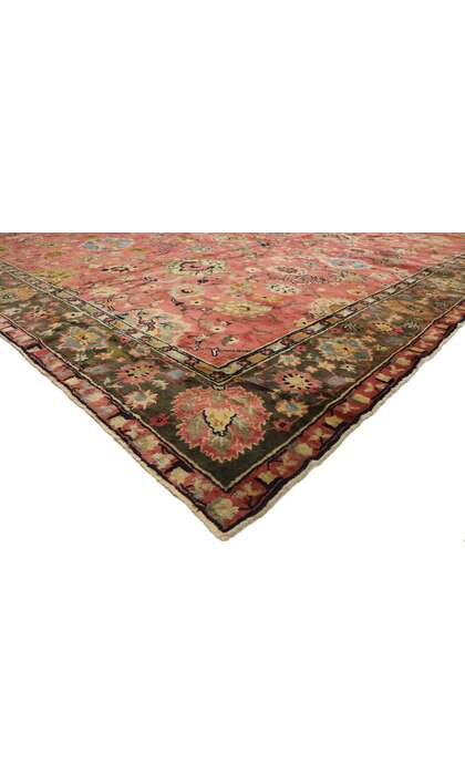 14 x 29 Antique Chinese Tabriz Rug 77435