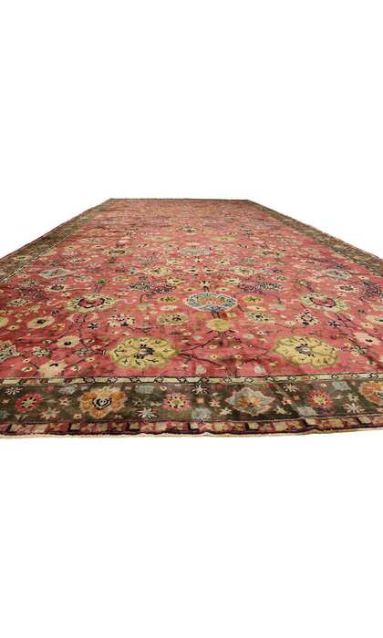 14 x 29 Antique Chinese Tabriz Rug 77435