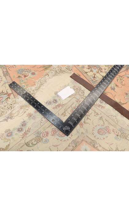 16 x 26 Vintage Persian Tabriz Rug 77438