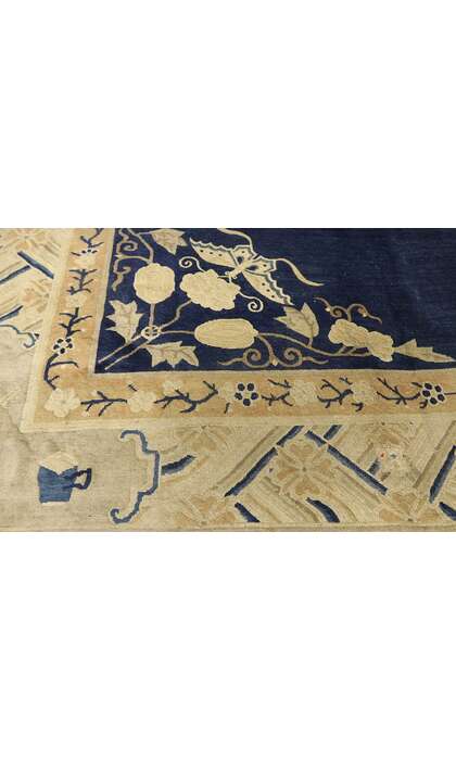 12 x 19 Antique Chinese Peking Rug 77439