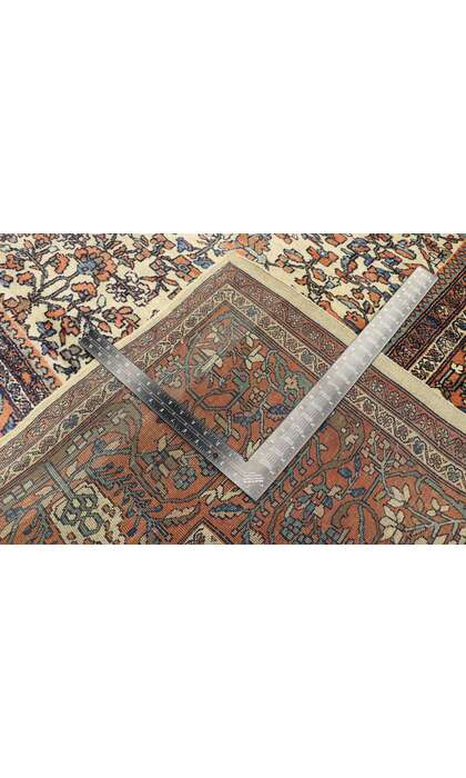 11 x 27 Antique Persian Sarouk Farahan Rug 77440