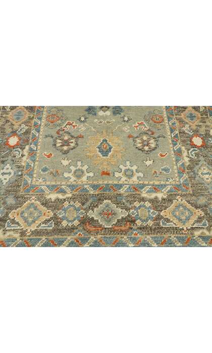 4 x 6 Contemporary Turkish Oushak Rug 52886