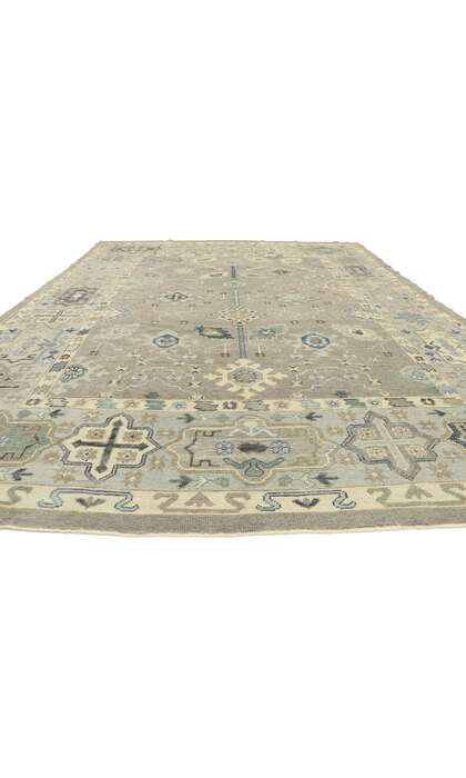 9 x 13 Modern Oushak Rug 52922