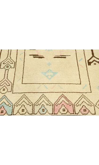 3 x 5 Contemporary Turkish Oushak Rug 52931