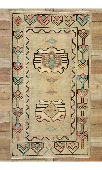 3 x 6 Turkish Oushak Rug 52933