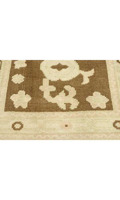 3 x 11 Earth-Tone Oushak Rug Runner 52953