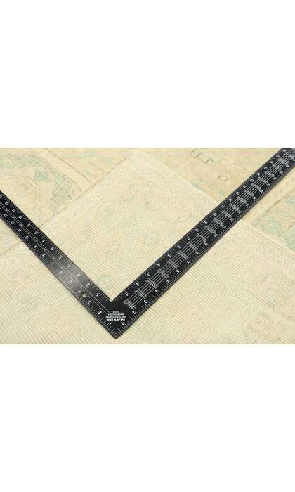 7 x 11 Vintage Turkish Oushak Rug 52955