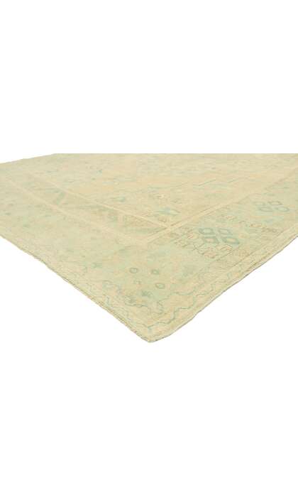 7 x 11 Vintage Turkish Oushak Rug 52955