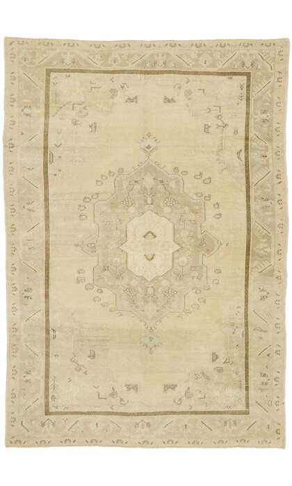 6 x 9 Turkish Oushak Rug 52960