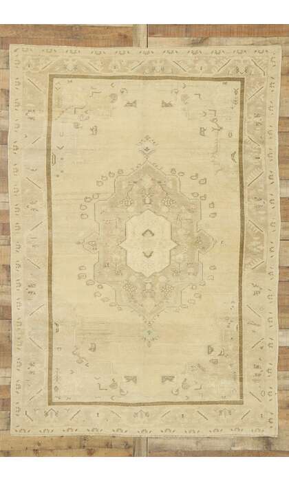 6 x 9 Turkish Oushak Rug 52960