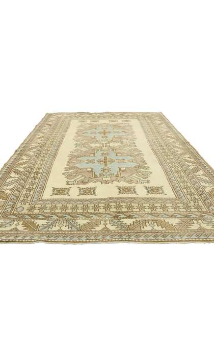 6 x 8 Modern Turkish Kazak Rug 52962