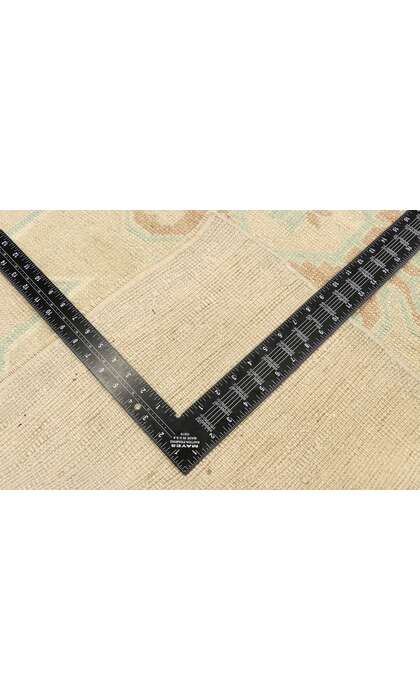 3 x 10 Vintage Turkish Oushak Rug 52963