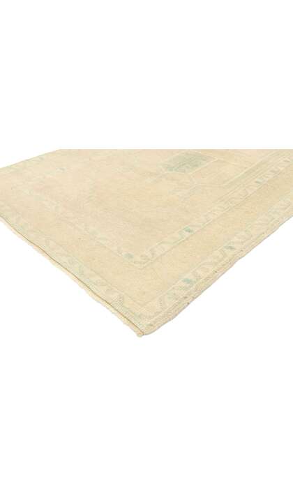 3 x 5 Vintage Turkish Oushak Rug 52968