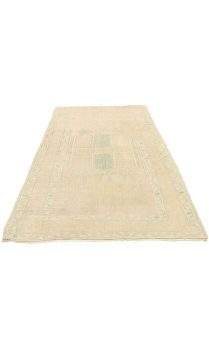 3 x 5 Vintage Turkish Oushak Rug 52968