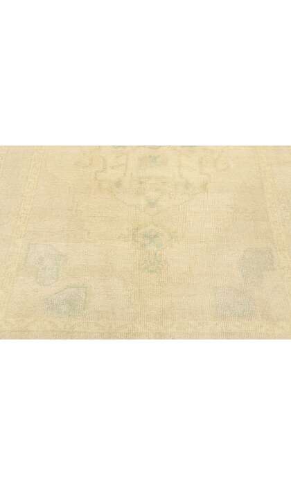 3 x 5 Vintage Muted Oushak Rug 52971