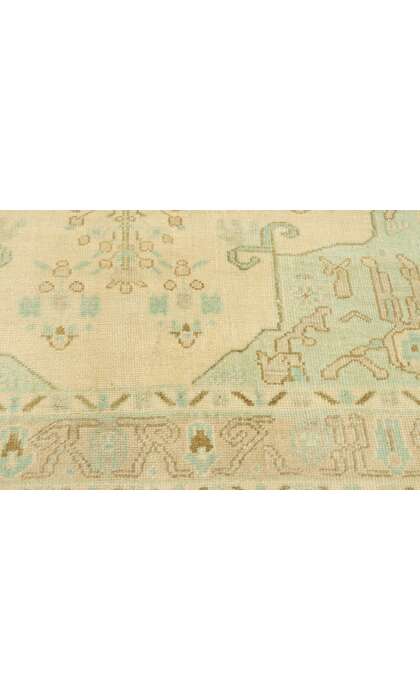 6 x 9 Vintage Muted Oushak Rug 52977