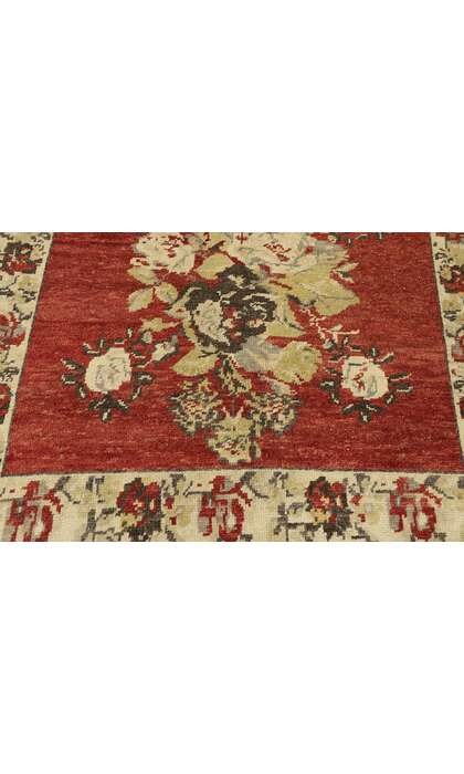 3 x 5 Vintage Turkish Oushak Rug 52978