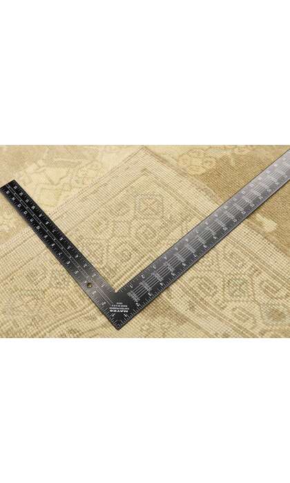 5 x 9 Vintage Neutral Muted Oushak Rug 52992