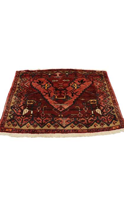 2 x 4 Vintage Persian Hamadan Rug 75245