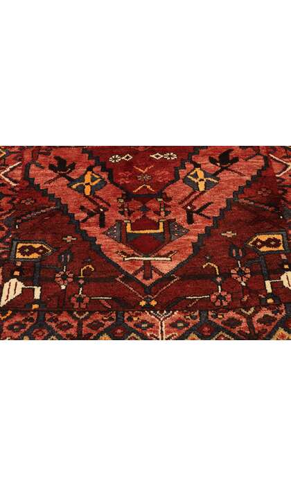 2 x 4 Vintage Persian Hamadan Rug 75245