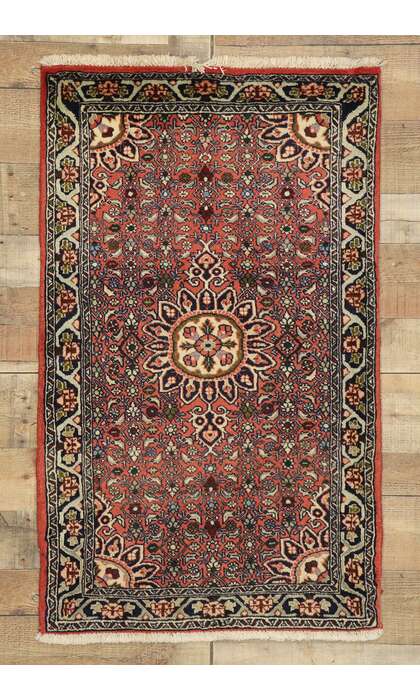 2 x 4 Vintage Hamadan Rug 76054