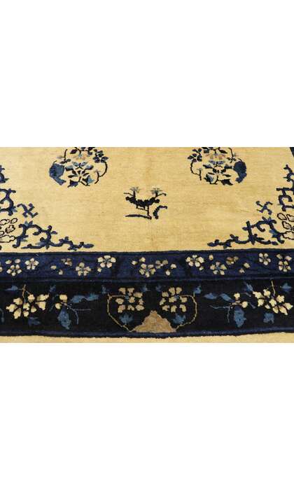 6 x 9 Antique Chinese Peking Rug 77446