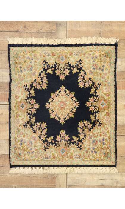3 x 4 Antique Persian Kerman Rug 77462