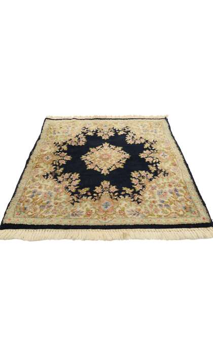 3 x 4 Antique Persian Kerman Rug 77462