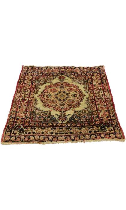 2 x 2 Antique Persian Kermanshah Rug 77464